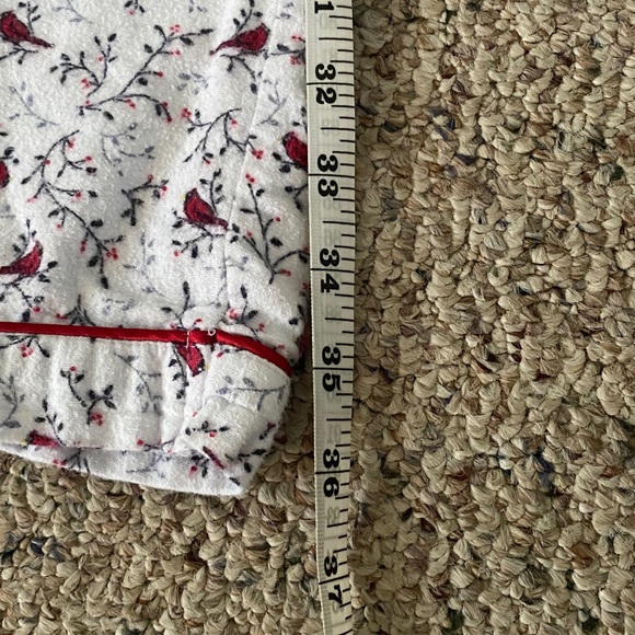 Aria Cardinal 100% Cotton Pajama Set - Picture 6 of 9